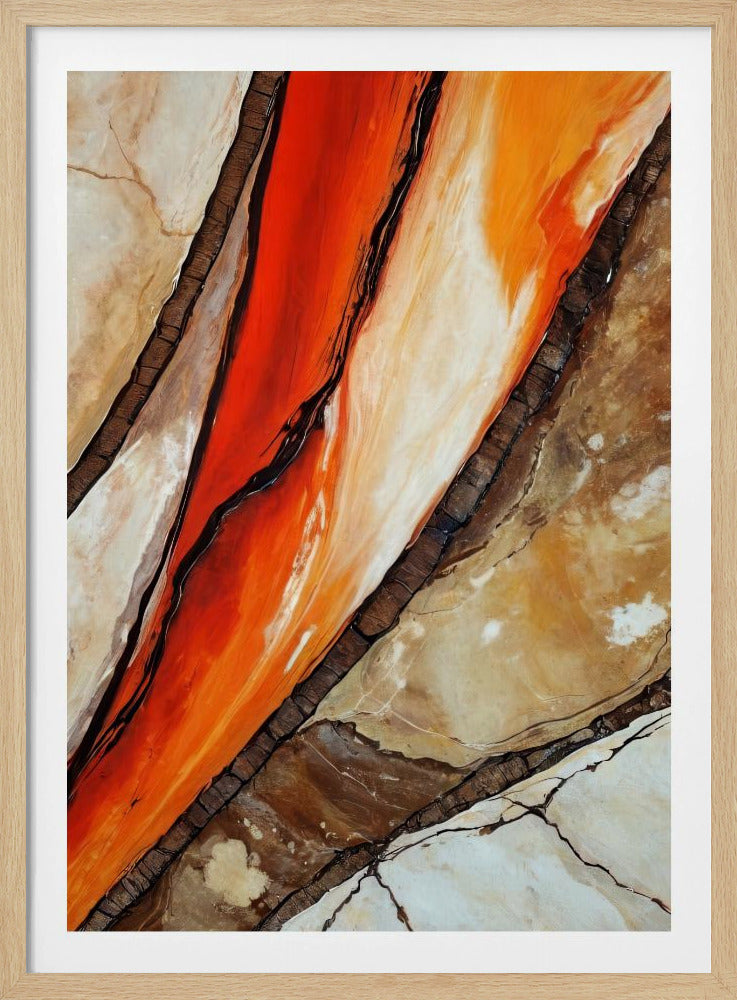 Feurige Canyon-Adern | Poster