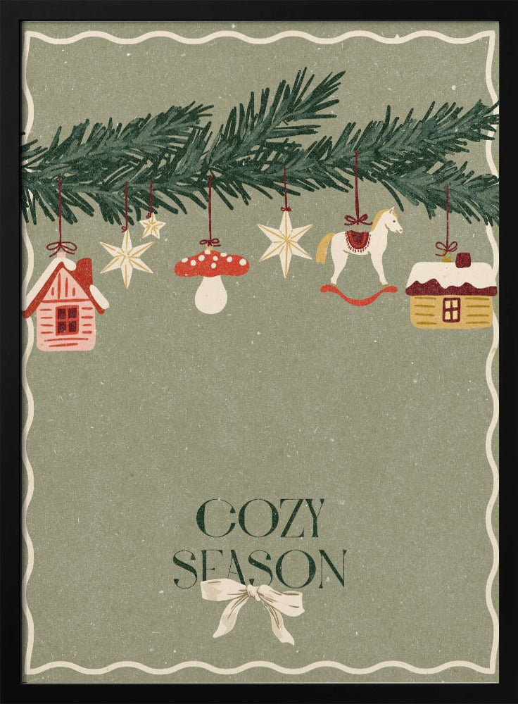 Spielzeug am Weihnachtsbaum | Poster