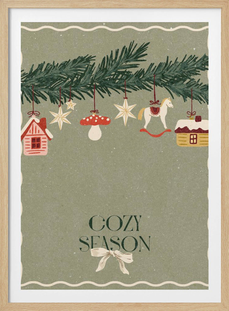 Spielzeug am Weihnachtsbaum | Poster