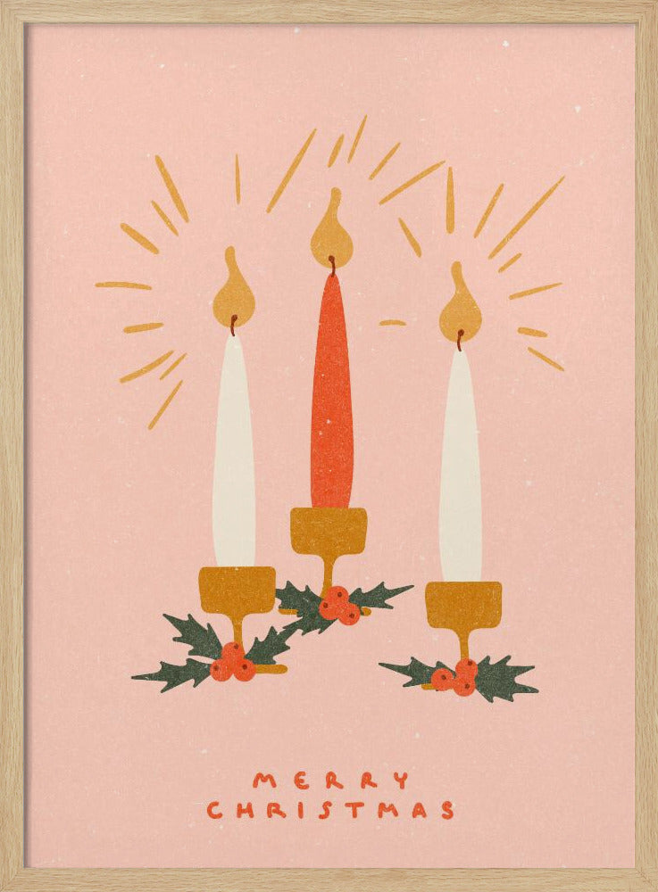 Weihnachtskerzen | Poster