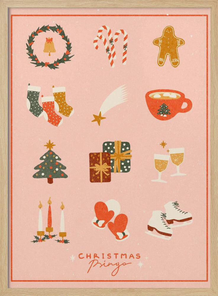 Weihnachts-Bingo | Poster