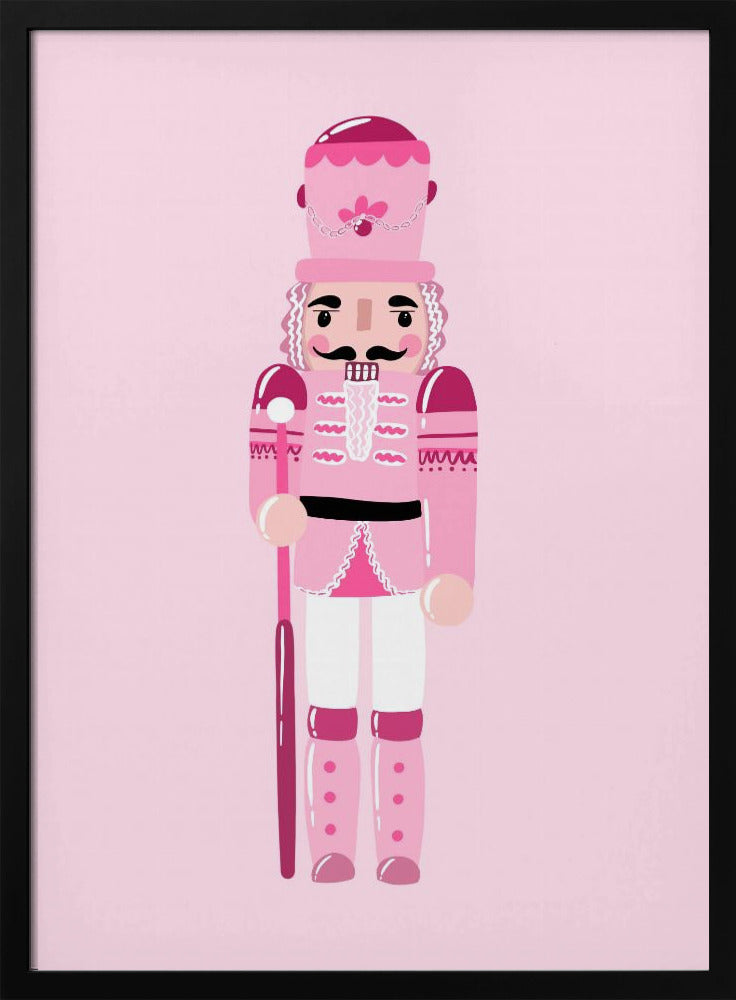 Rosa Nussknacker-Charme | Poster