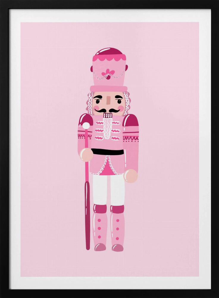 Rosa Nussknacker-Charme | Poster