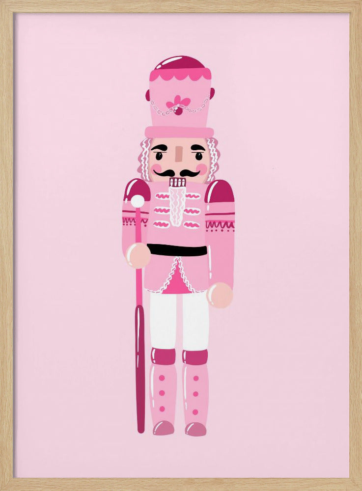 Rosa Nussknacker-Charme | Poster