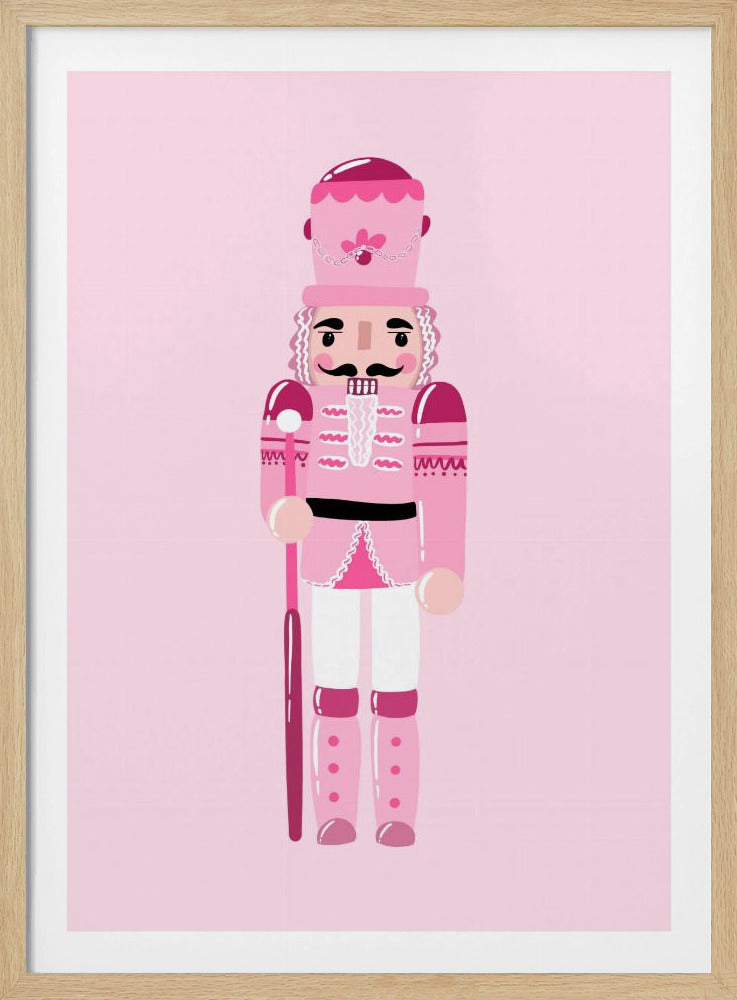 Rosa Nussknacker-Charme | Poster
