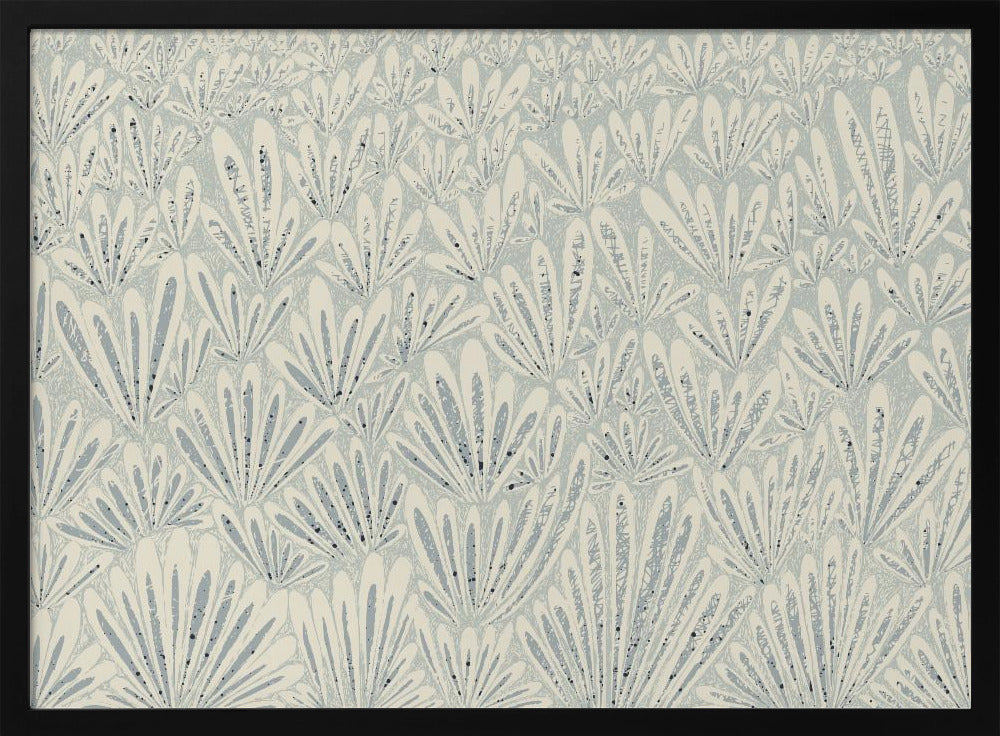beruhigende Essentials Wiese kreideblau | Poster
