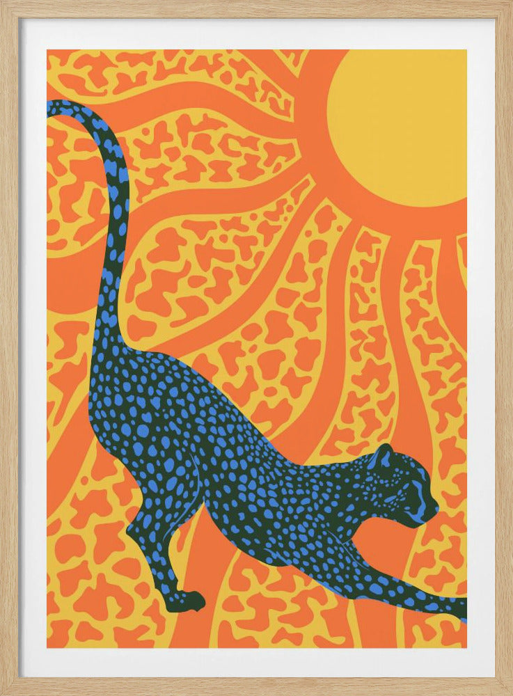 Sonnige Streifen | Poster