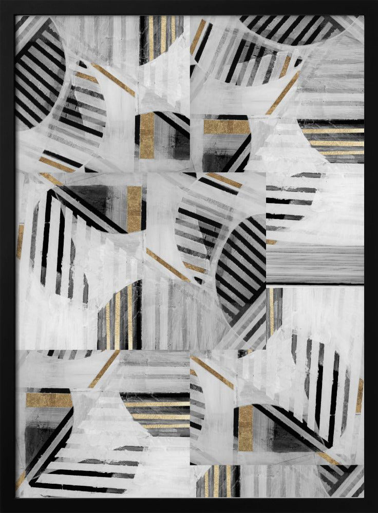 Abstrakte Rückseite Weißgold1 | Poster