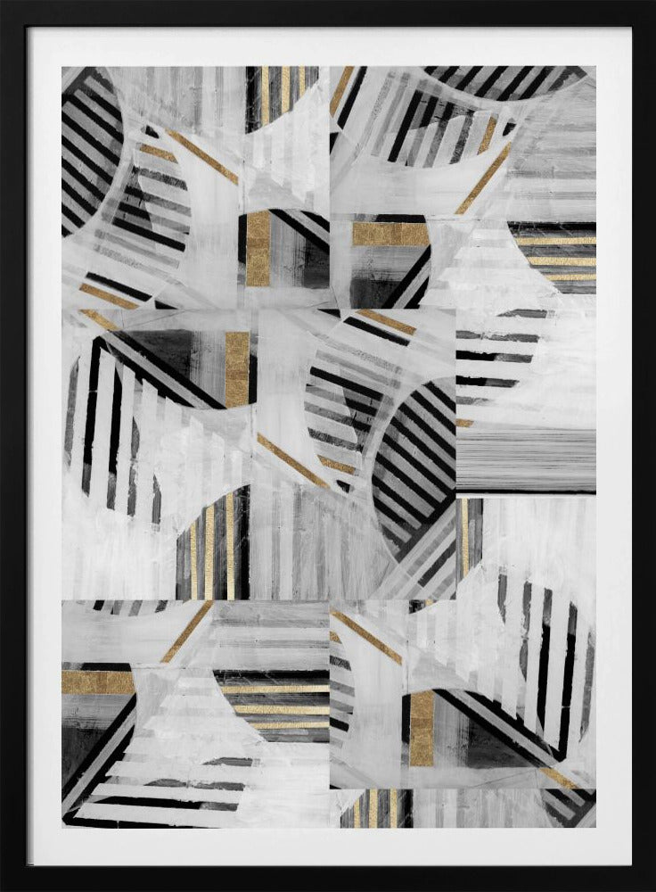 Abstrakte Rückseite Weißgold1 | Poster