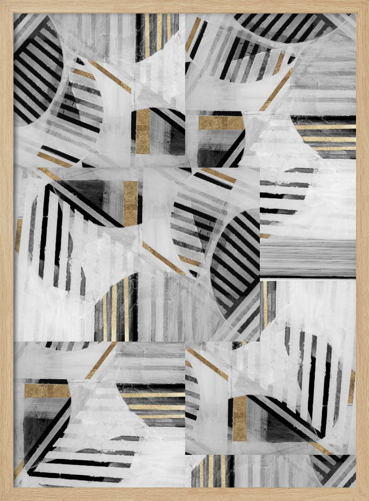 Abstrakte Rückseite Weißgold1 | Poster