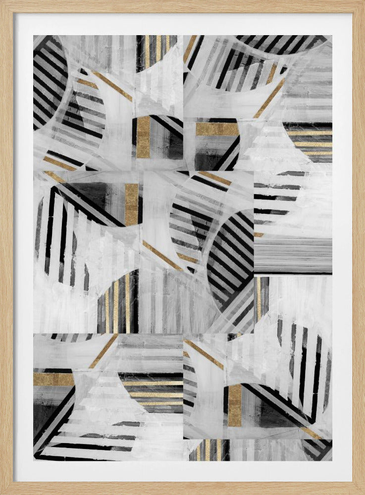 Abstrakte Rückseite Weißgold1 | Poster