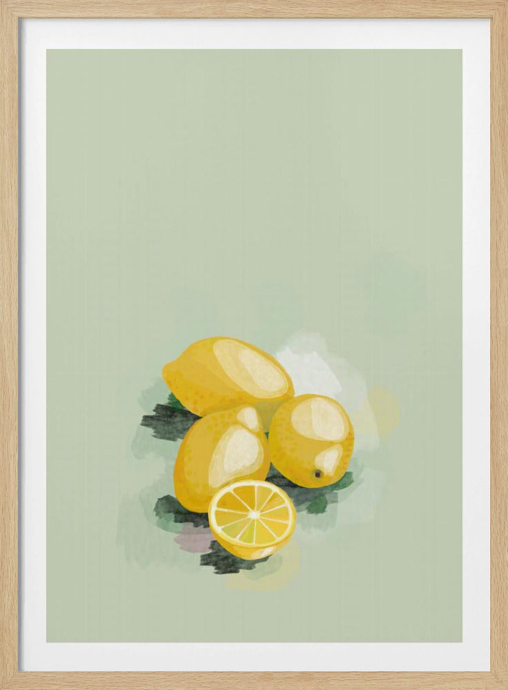 Dreieinhalb Zitronen | Poster