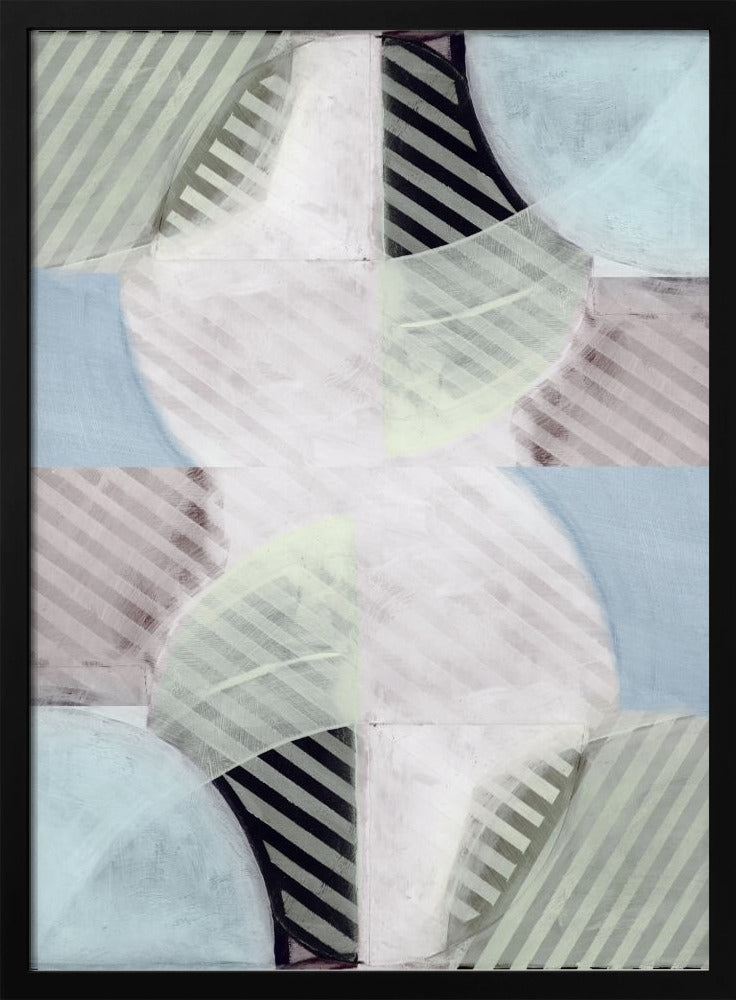 Abstrakte Nebelstreifen 1 | Poster