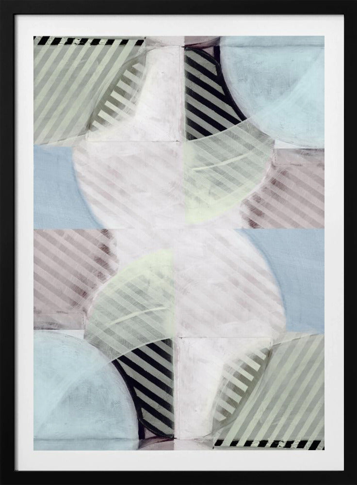 Abstrakte Nebelstreifen 1 | Poster