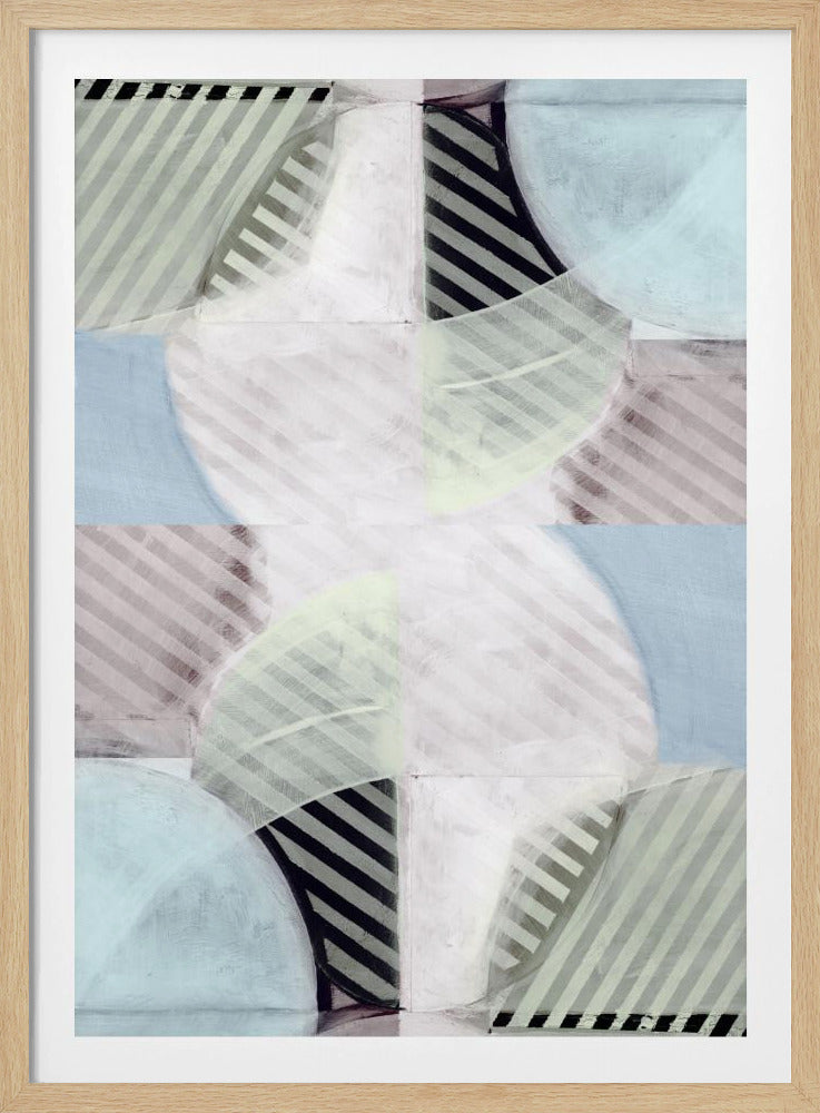 Abstrakte Nebelstreifen 1 | Poster