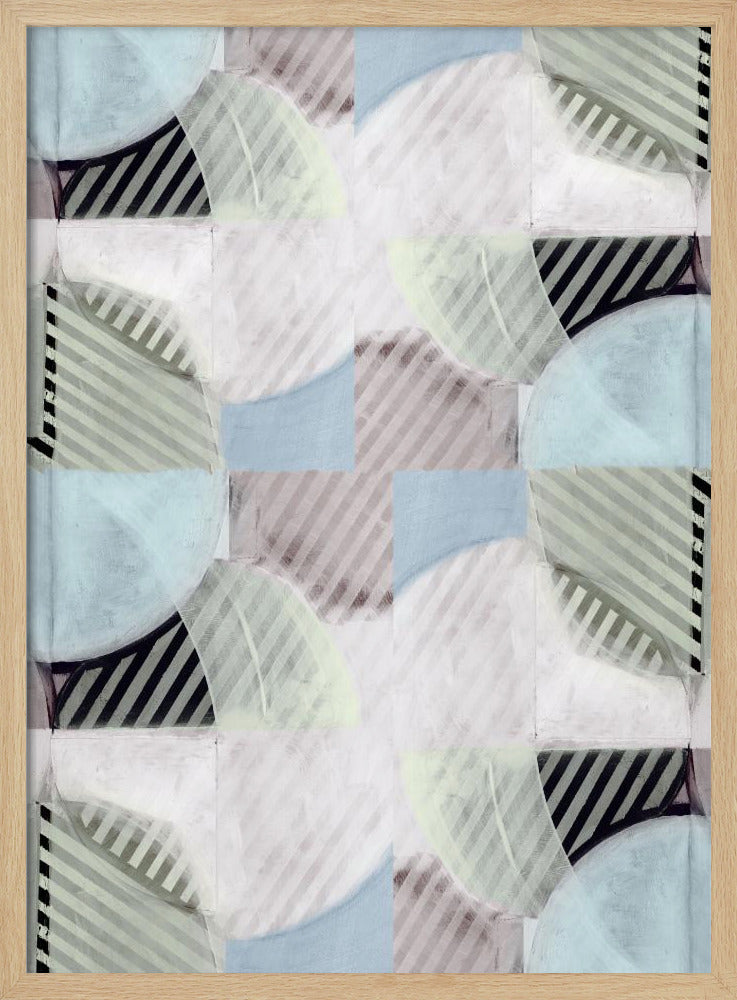 Abstrakte Nebelstreifen 2 | Poster