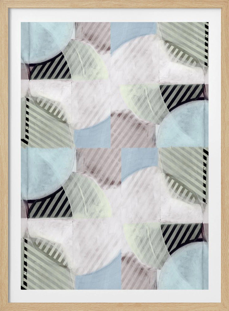 Abstrakte Nebelstreifen 2 | Poster