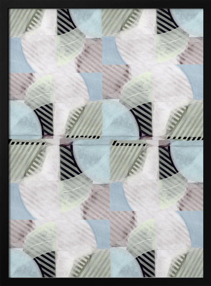 Abstrakte Nebelstreifen 3 | Poster