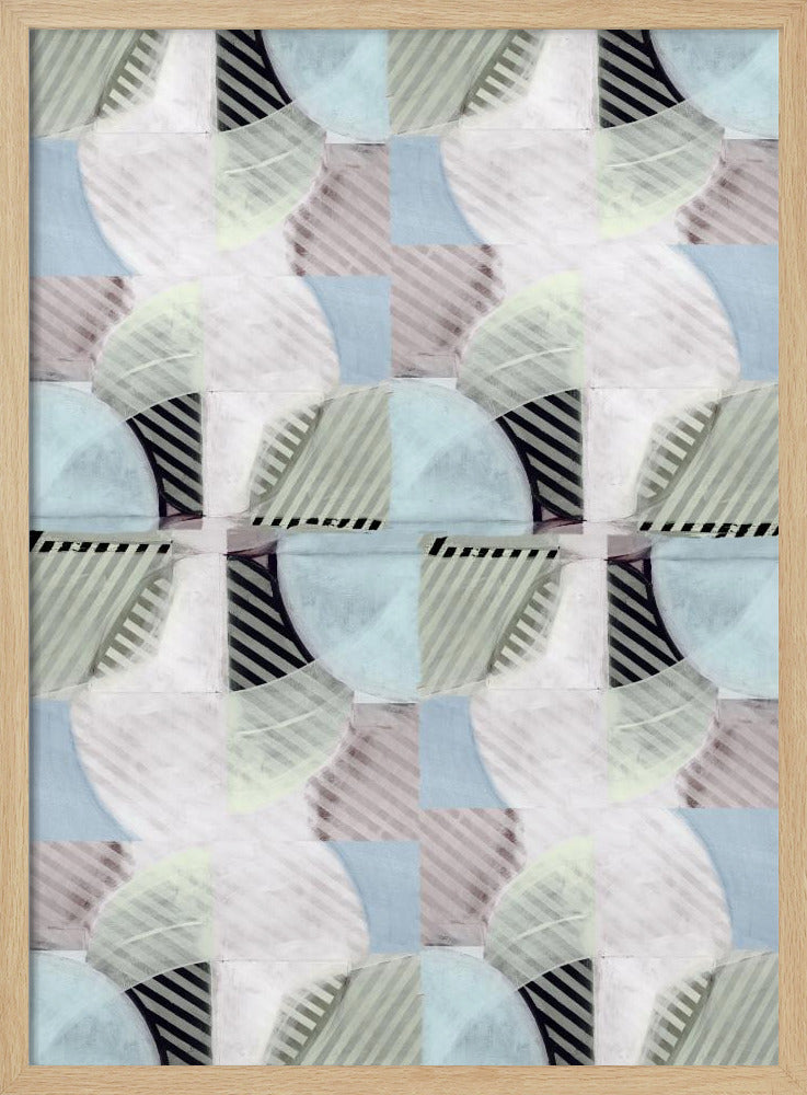Abstrakte Nebelstreifen 3 | Poster