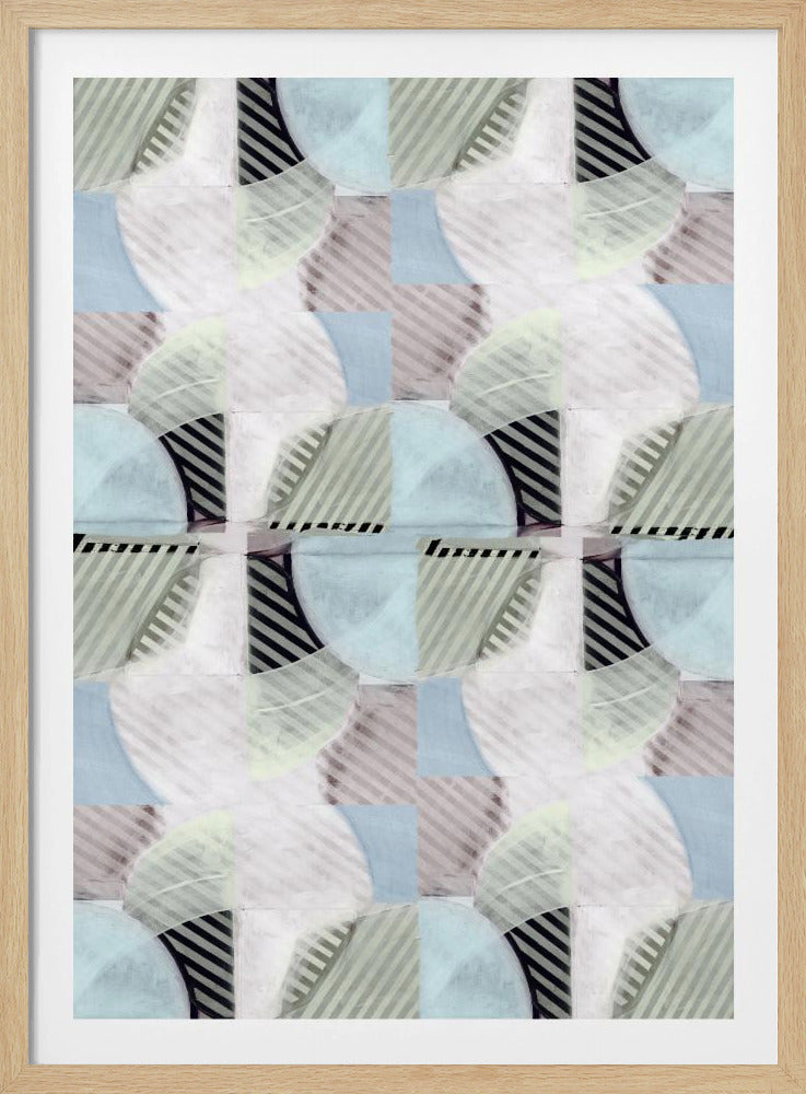 Abstrakte Nebelstreifen 3 | Poster