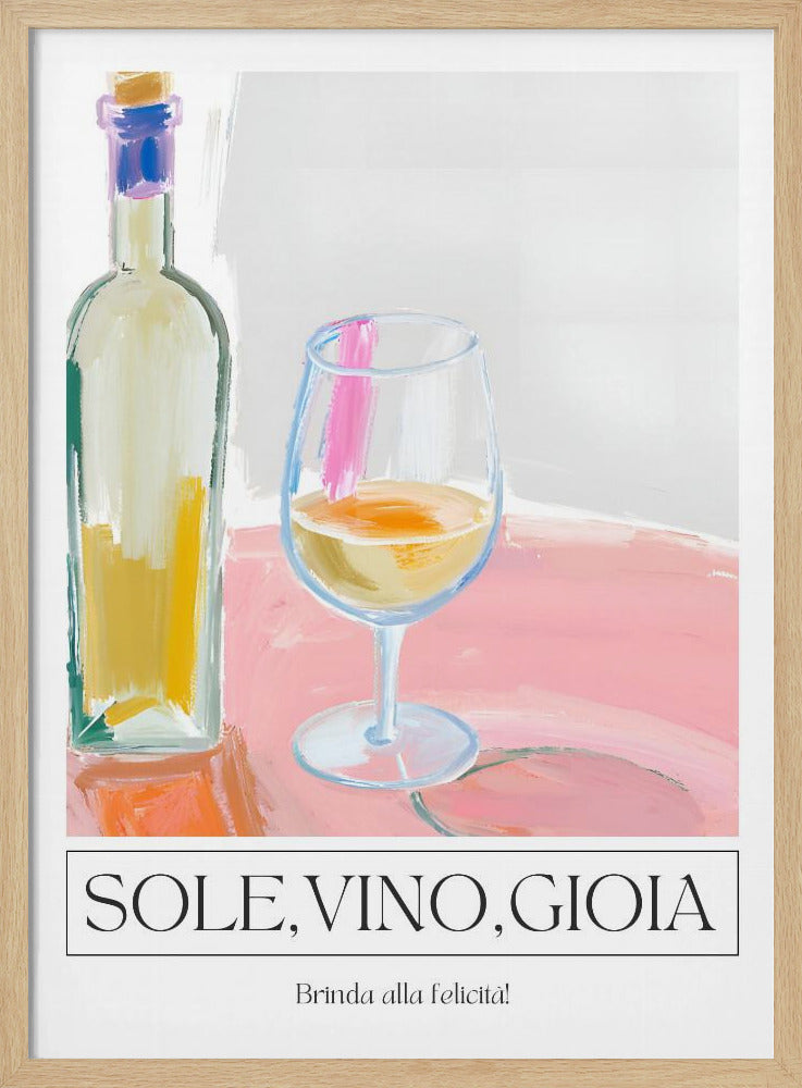 Seezunge, Wein, Gioia | Poster