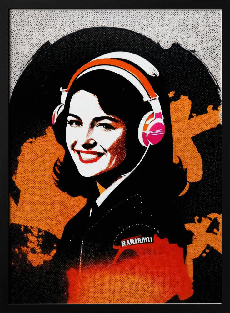 Ein lebhaftes Mädchen | Poster