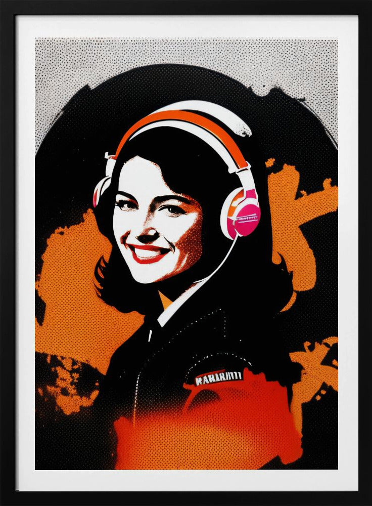 Ein lebhaftes Mädchen | Poster