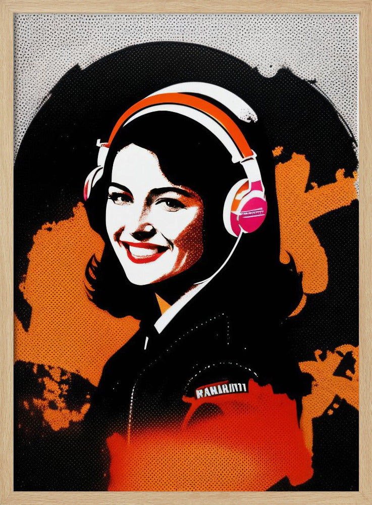 Ein lebhaftes Mädchen | Poster