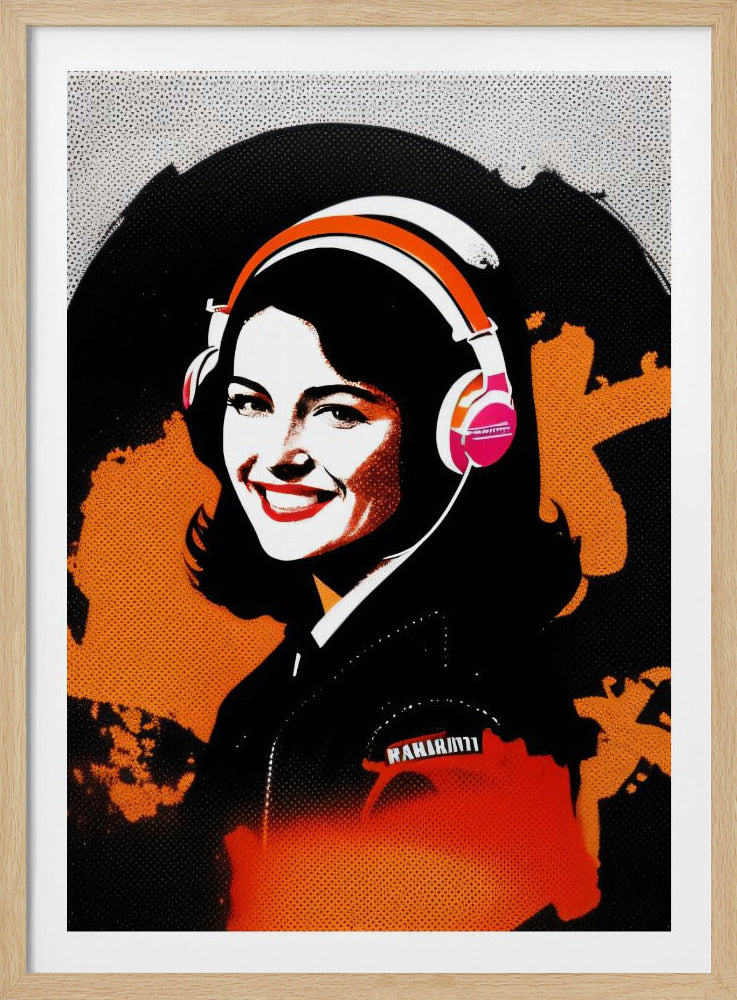 Ein lebhaftes Mädchen | Poster