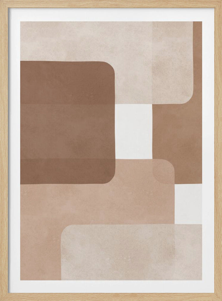 Boho Aquarellstriche 2 | Poster