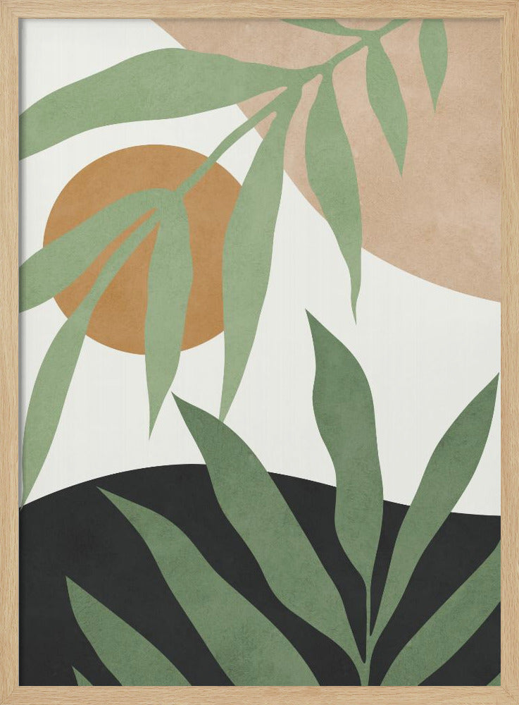 Blumen und Tropen 4 | Poster