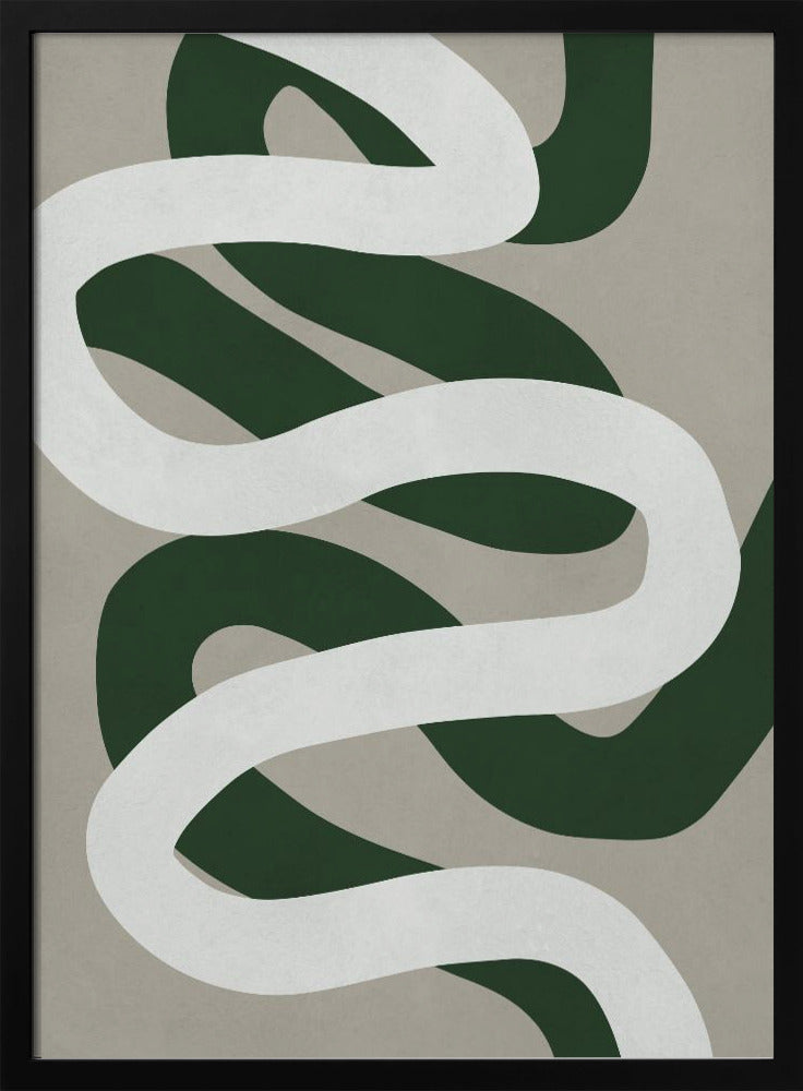 Expressionistische Kurven 3 | Poster
