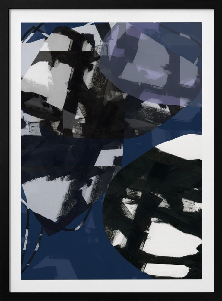 Dunkelblaue Schönheit Nr. 3 | Poster