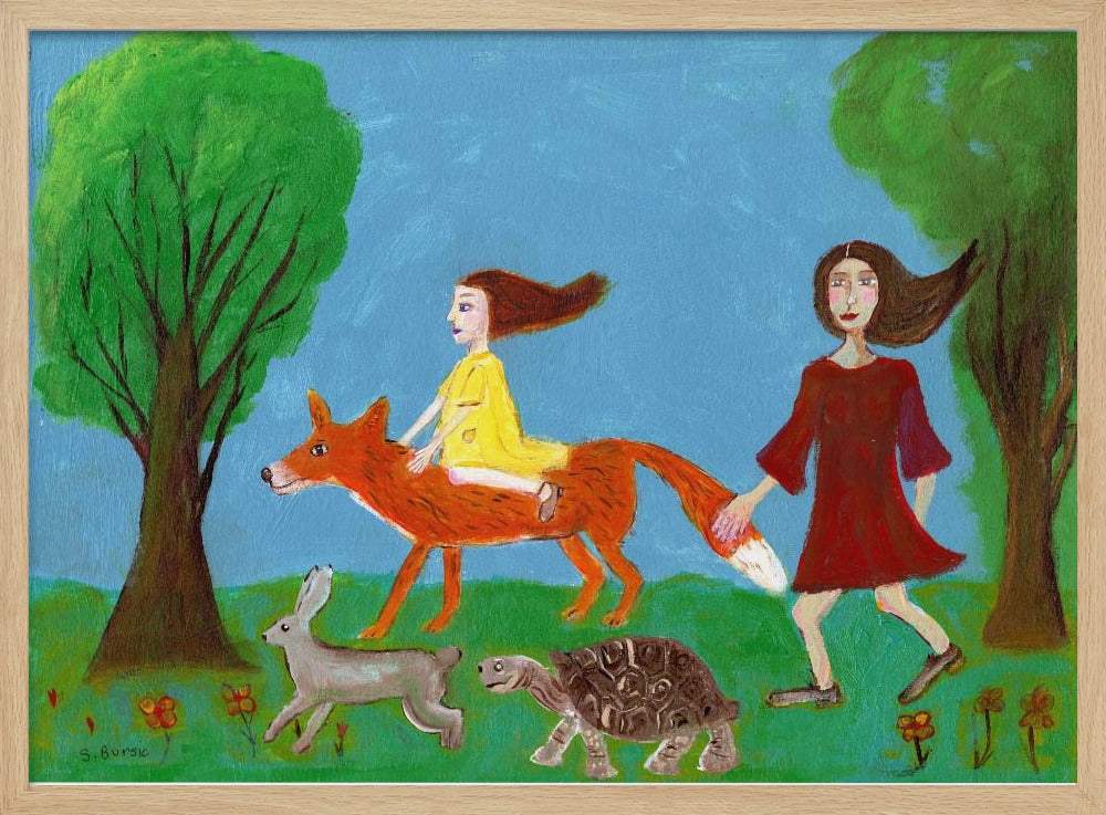 Spaziergang im Wald | Poster
