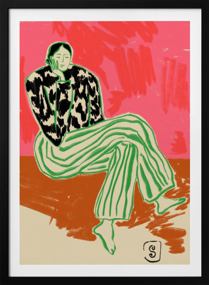 Ruhiges Frauenporträt | Poster