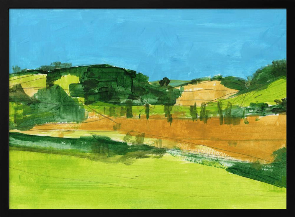 Landlandschaft 1 | Poster