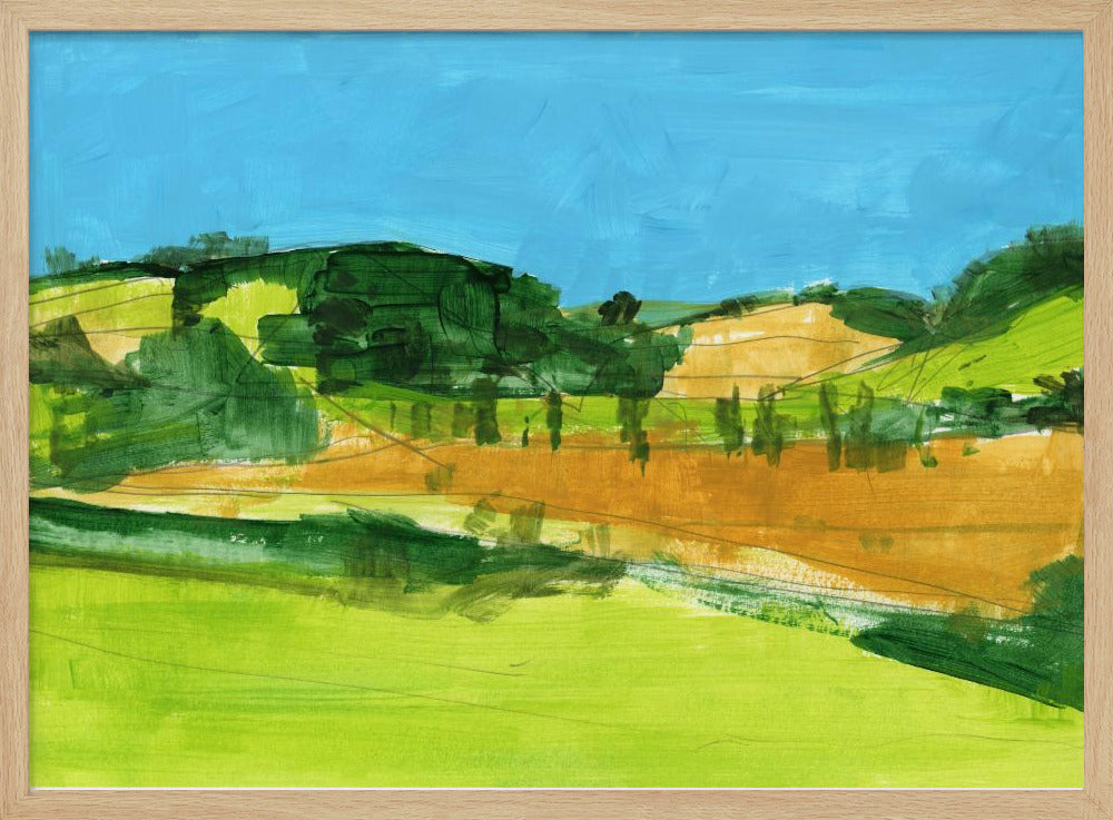 Landlandschaft 1 | Poster