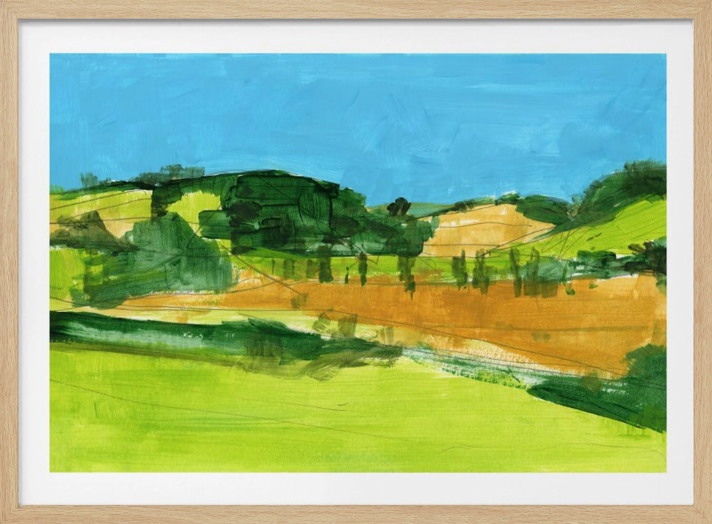 Landlandschaft 1 | Poster