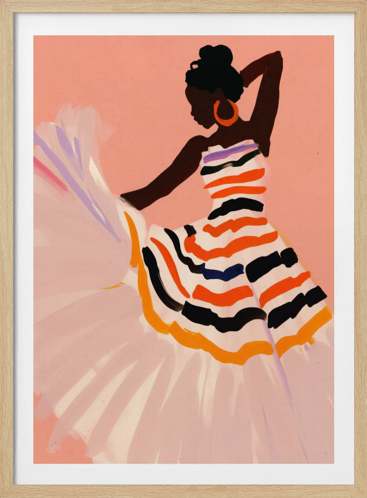 Tänzerin Flourish | Poster