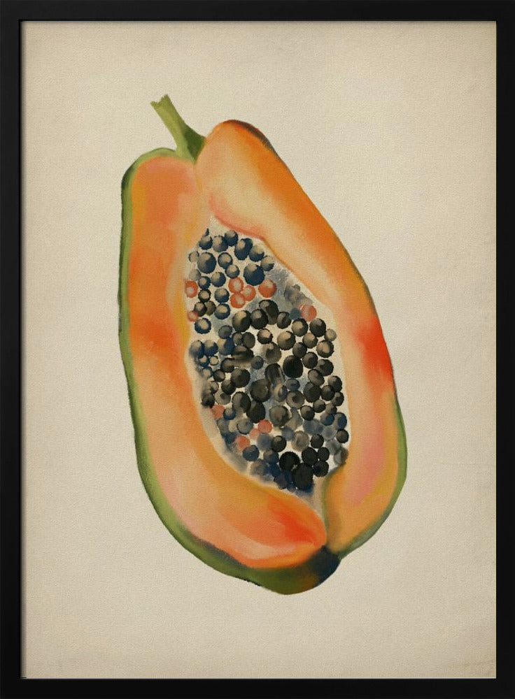 Vintage-Frucht - Papaya | Poster