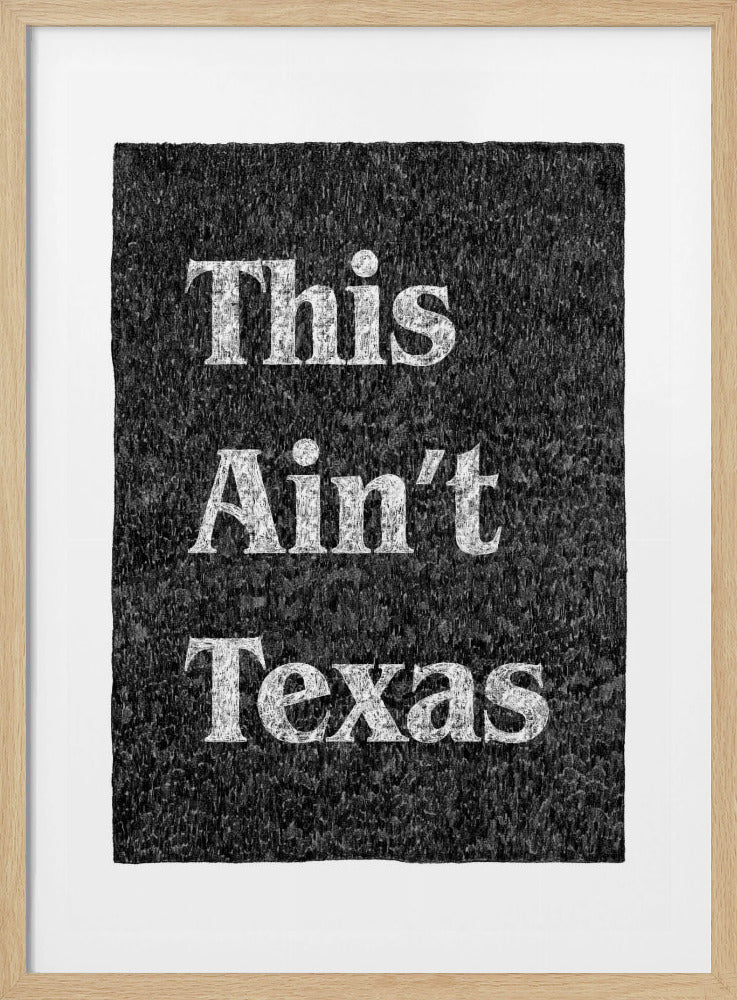 Das ist nicht Texas | Poster