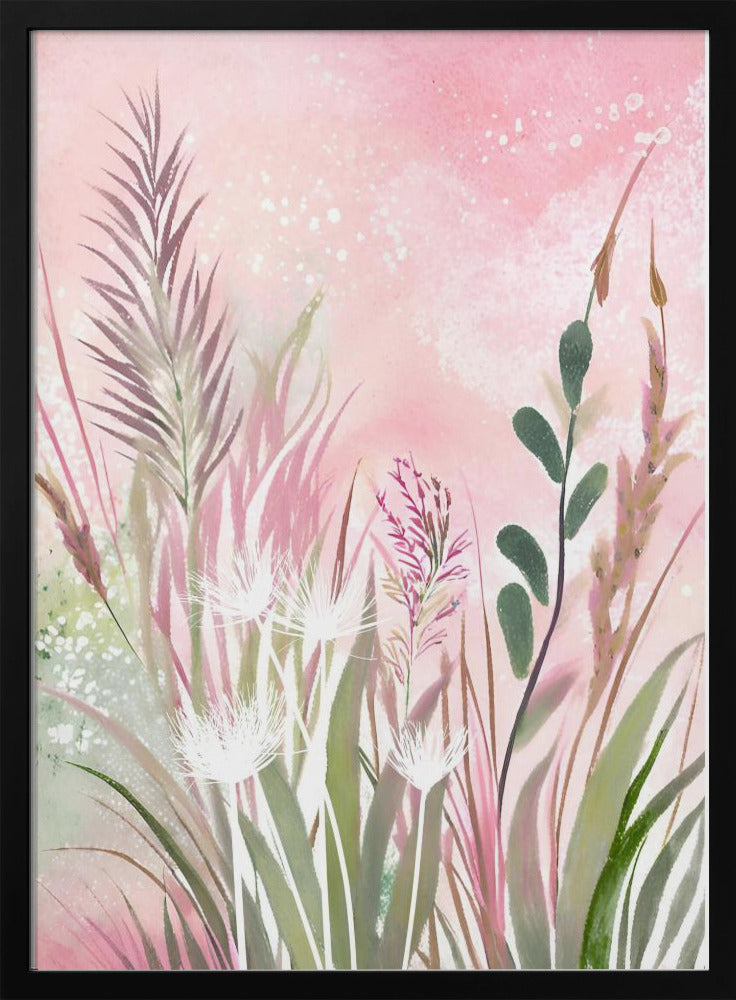 Rosa und Grün 32 | Poster
