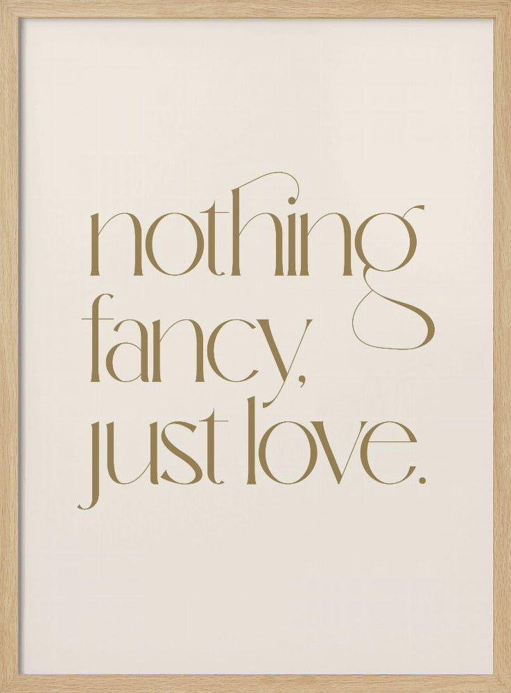 Nichts Besonderes, nur Liebe | Poster