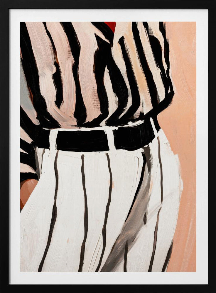 Streifeneleganz | Poster
