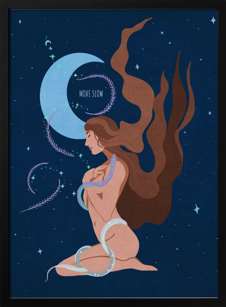 Ätherische Nachtmuse | Poster
