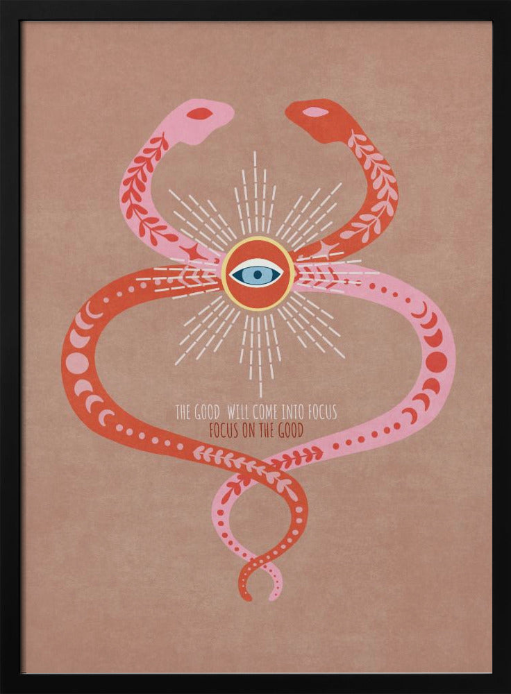 Visionäres Auge der Schlange | Poster