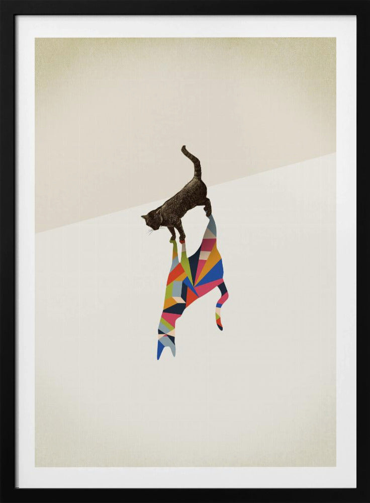 Gehender Schatten, Katze | Poster