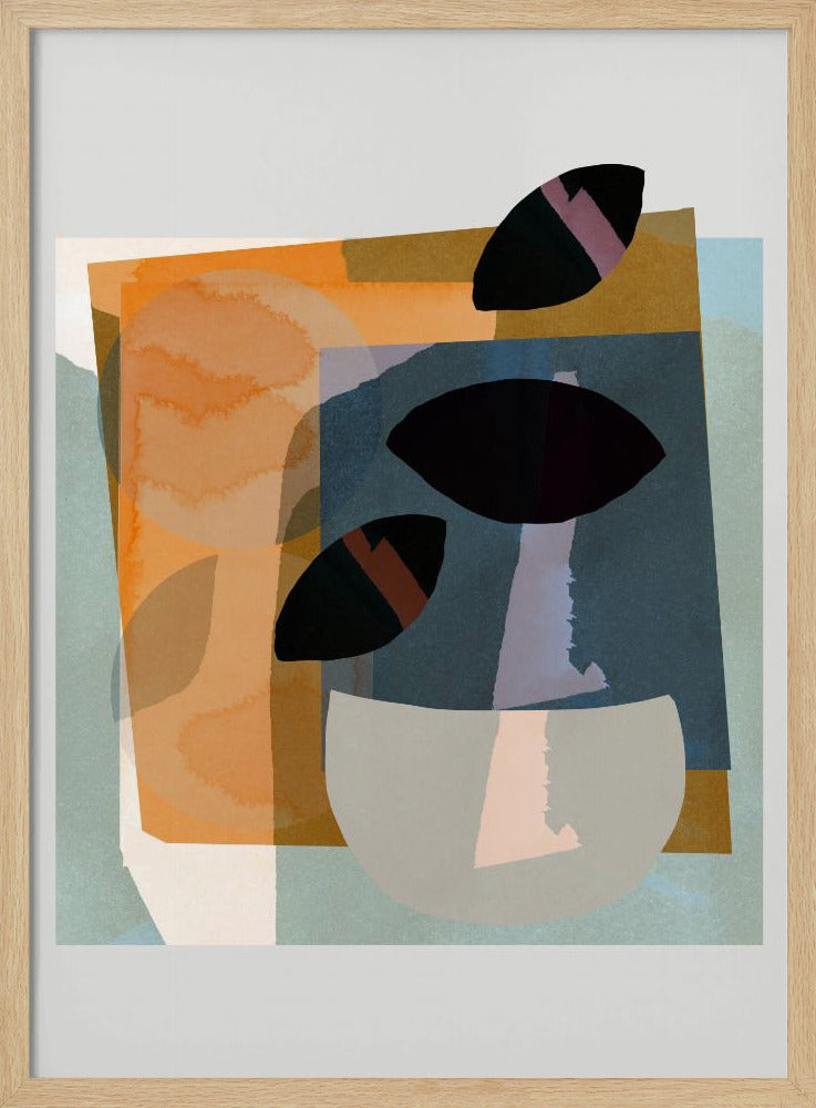 Kaffeebohnen-Collage 1 | Poster