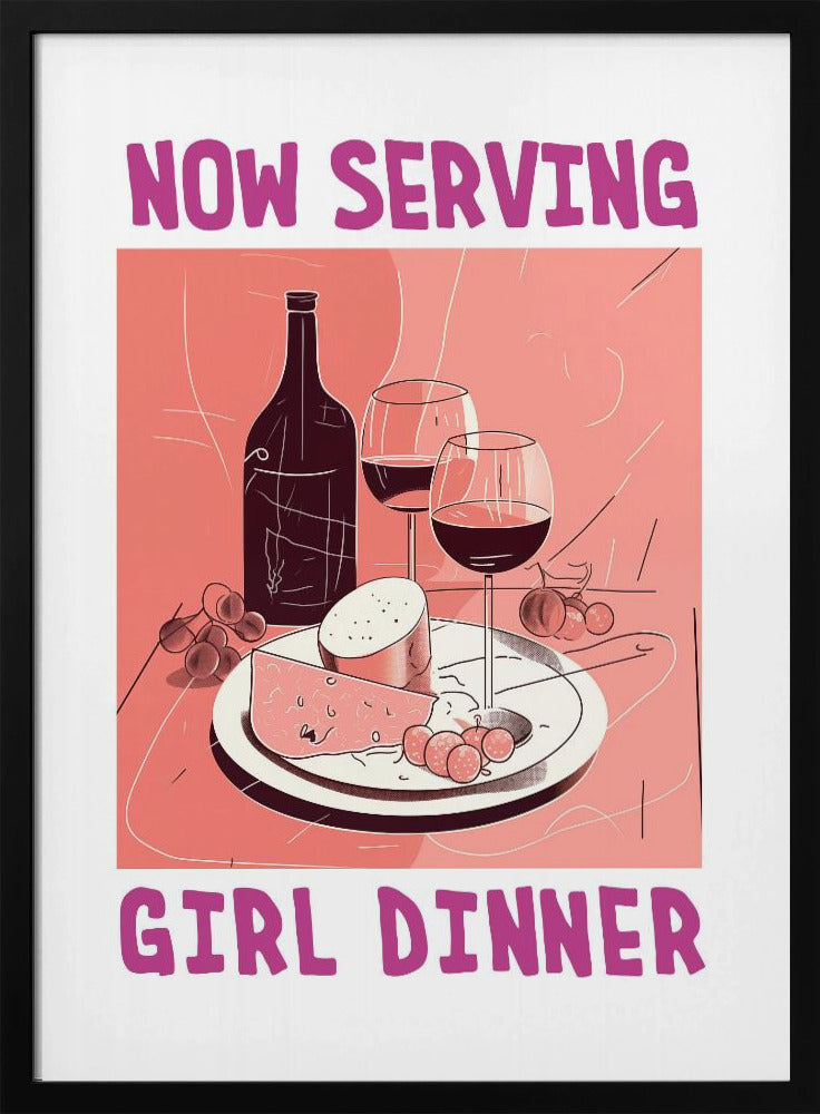 Mädchen-Dinner Nr. 1 | Poster