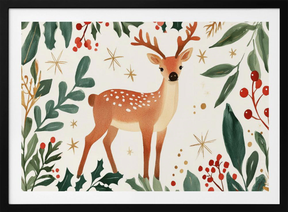 Zauberhafter Waldhirsch | Poster